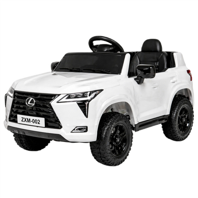 Электромобили - Детский электромобиль Kidsauto TR2402 Джип Lexus GX550 белый (TR2402 білий)