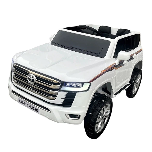Електромобілі - Дитячий електромобіль Kidsauto LC-300 Toyota Land Cruiser 4WD білий (LC-300 білий)