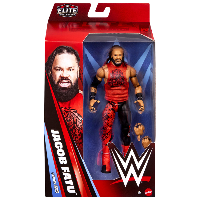 Фигурки персонажей - Игровая фигурка WWE Elite Collection Jacob Fatu (GDF60/3)