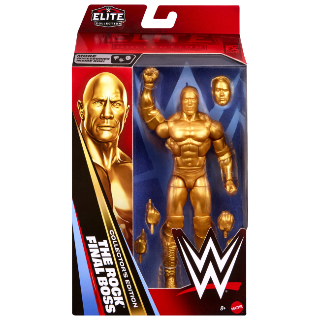 Фигурки персонажей - Игровая фигурка WWE Elite Collection The Rock Final Boss (GDF60/7)