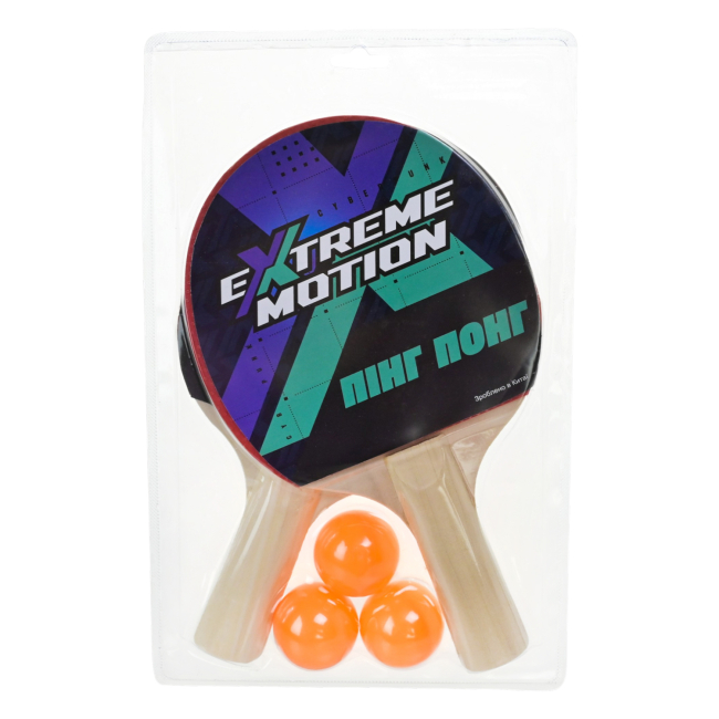 Спортивні настільні ігри - Набір для тенісу Extreme Motion (TT2621)