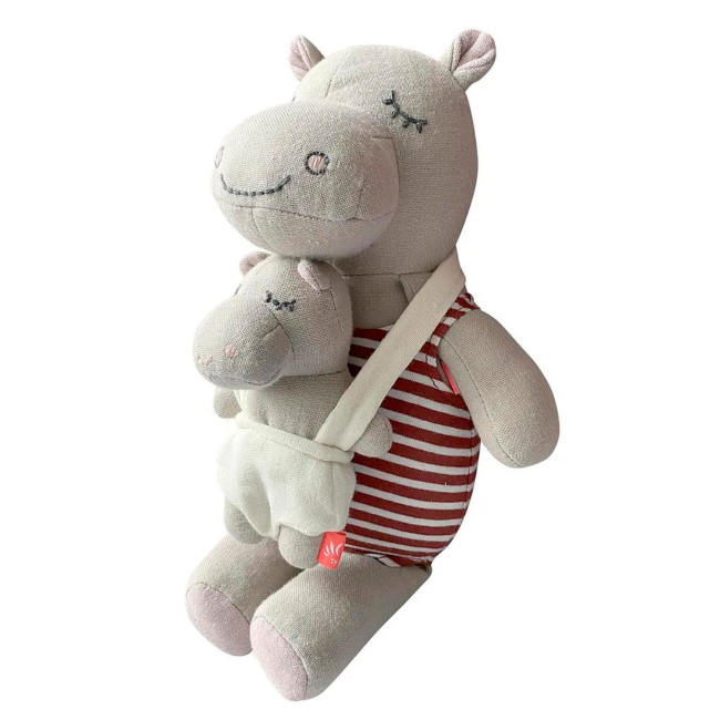 Мягкие животные - Мягкая игрушка Kikadu Бегемот 30 см (2415601)