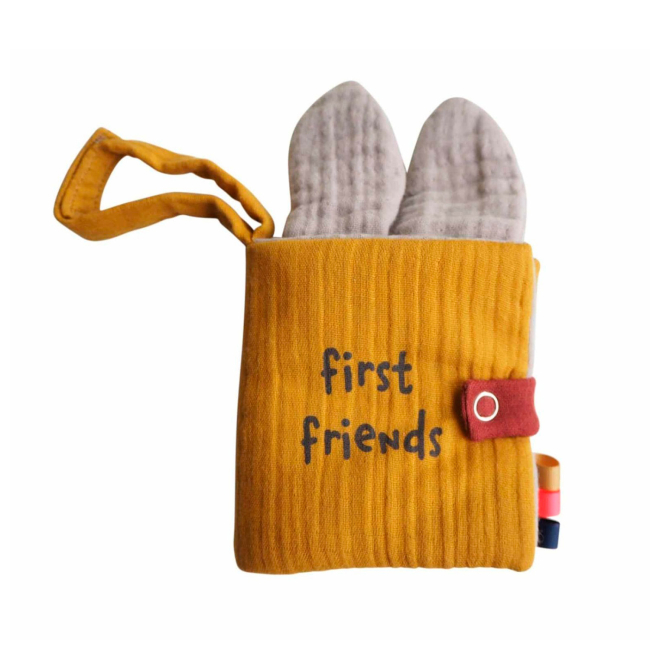 Развивающие игрушки - Мягкая книга Kikadu Кролик (1814802)