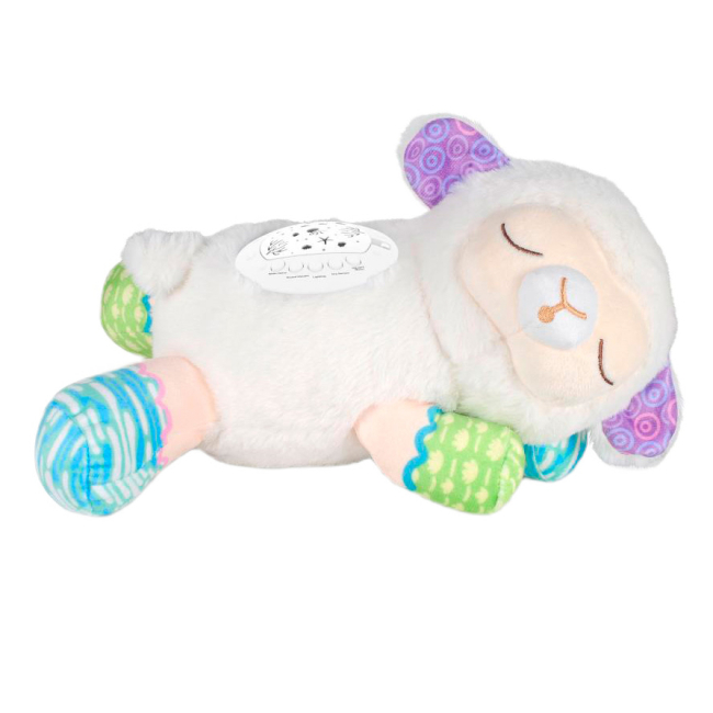 Ночники, проекторы - Ночник Funmuch Ягненок с датчиком плача AI и проектором (FM666-67)