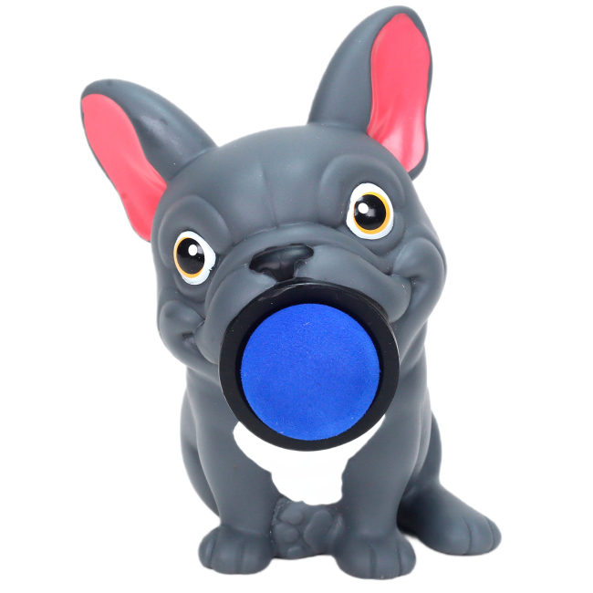 Фигурки животных - Игровой набор HogWild Стреляющий зверек Французский бульдог (HW90826)