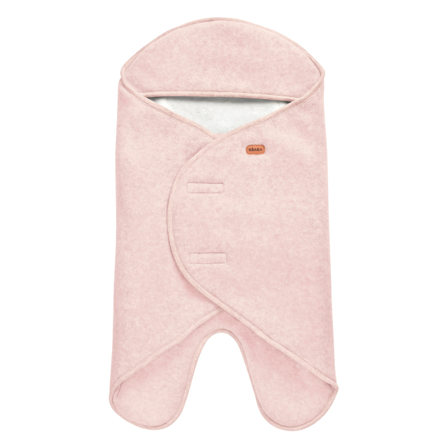 Товары по уходу - Конверт Beaba Babynomade флисовый розовый (948011)