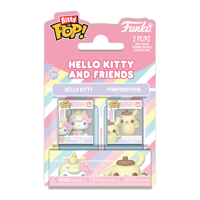Фігурки персонажів - Набір фігурок Funko Bitty Pop Sanrio Хелоу Кітті та Помпомпурін (94212)