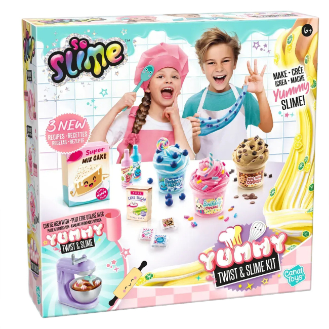 Научные игры, фокусы и опыты - ​Набор для творчества Canal Toys Slime Вкусняшки (SSC373)
