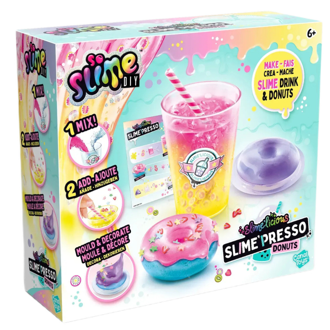 Научные игры, фокусы и опыты - Набор для творчества Canal Toys Slime DIY Coffee Shop (SSC257)