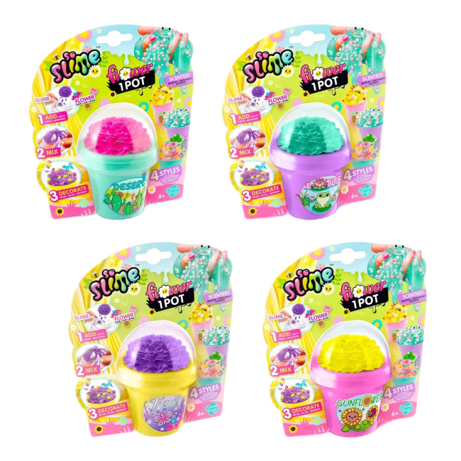 Научные игры, фокусы и опыты - ​Набор для творчества Canal Toys Slime DIY Волшебный цветок в ассортименте (SSC417)