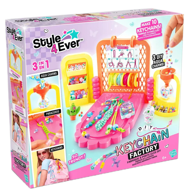 Набори для творчості - ​Набір для творчості Canal Toys Style 4 Ever Фабрика брелків (OFG366)