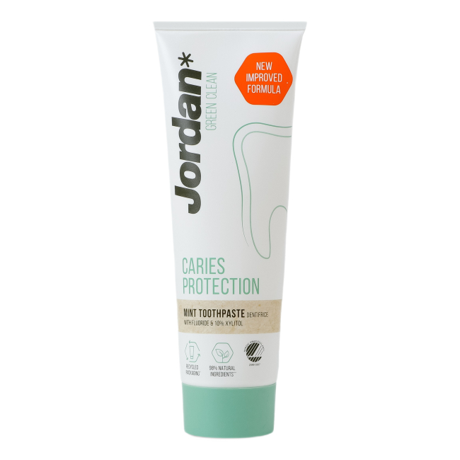 Косметика - Зубная паста Jordan Green clean Cavity protect 75 мл (7310610021269)