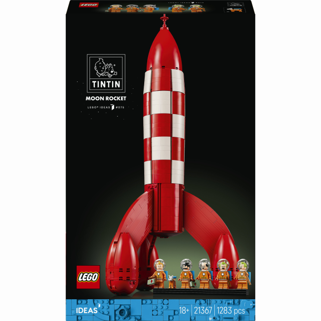Конструктори LEGO - Конструктор LEGO Ideas Місячна ракета TINTIN (21367)