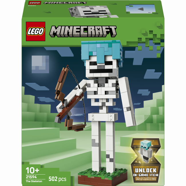 Конструкторы LEGO - Конструктор Lego Minecraft Скелет (21594)