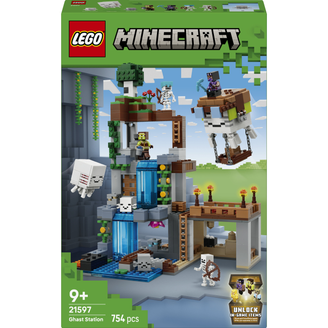 Конструктори LEGO - Конструктор Lego Minecraft Станція ґастів (21597)