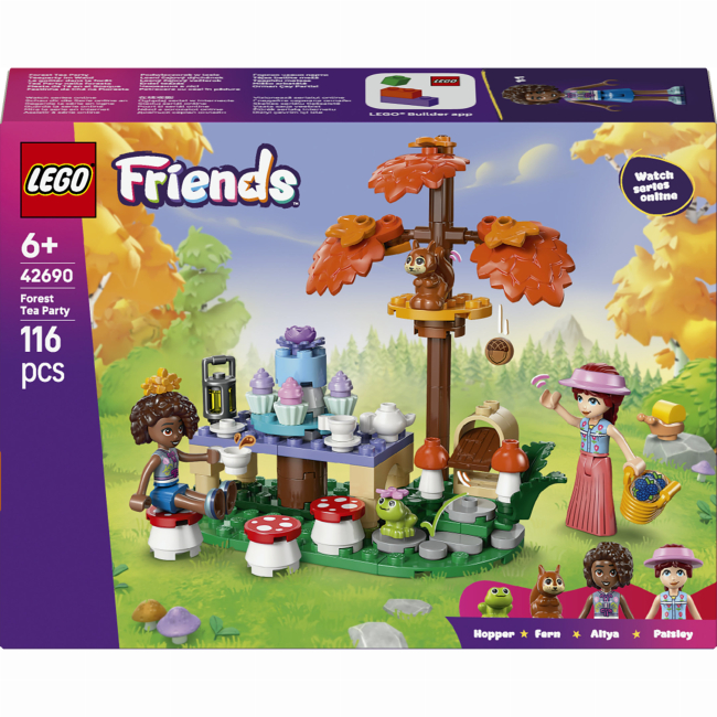 Конструкторы LEGO - Конструктор LEGO Friends Чаепитие в лесу (42690)