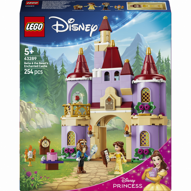 Конструкторы LEGO - Конструктор LEGO Disney Princess Очарованный замок Красавицы и Чудовища (43289)