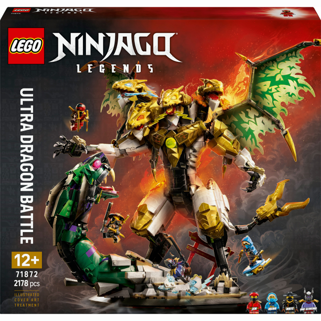 Конструктори LEGO - Конструктор LEGO NINJAGO Битва Ультрадракона (71872)