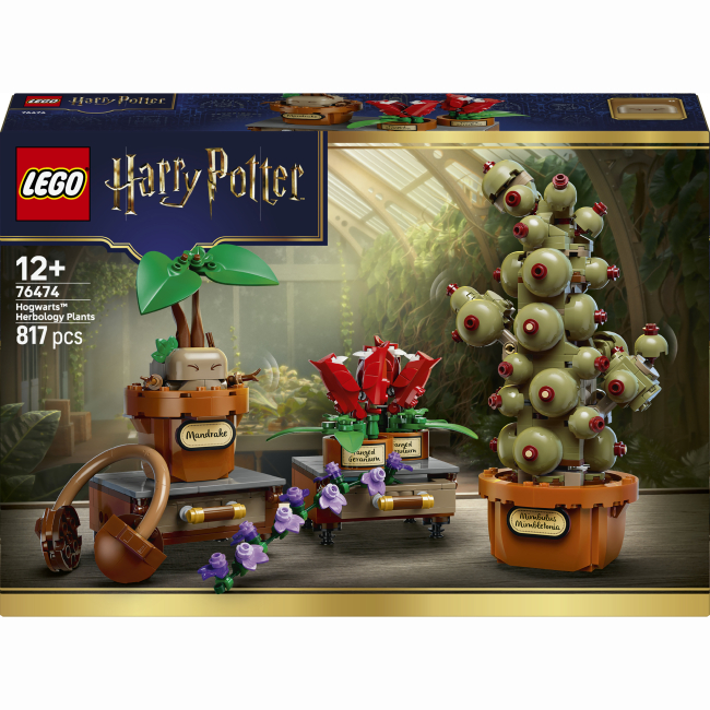 Конструкторы LEGO - Конструктор Lego Harry Potter Растения по курсу гербологии в Хогвартсе (76474)