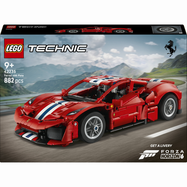 Конструкторы LEGO - Конструктор LEGO Technic Автомобиль Ferrari 488 PISTA (42235)