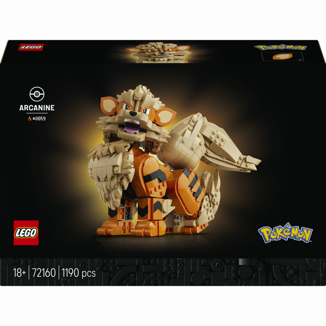 Конструктор LEGO Pokemon Арканайн (72160)