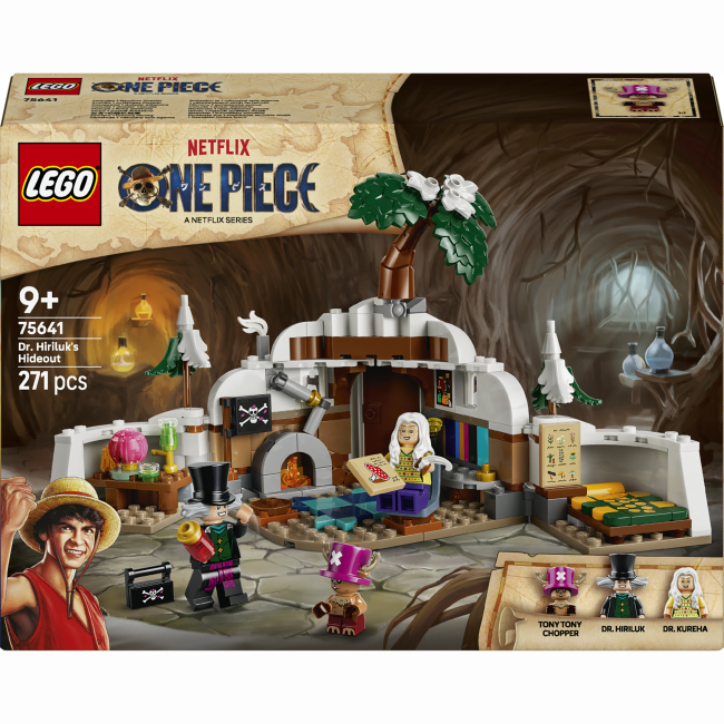 Конструктор LEGO One Piece Схованка лікаря Гірілука (75641)