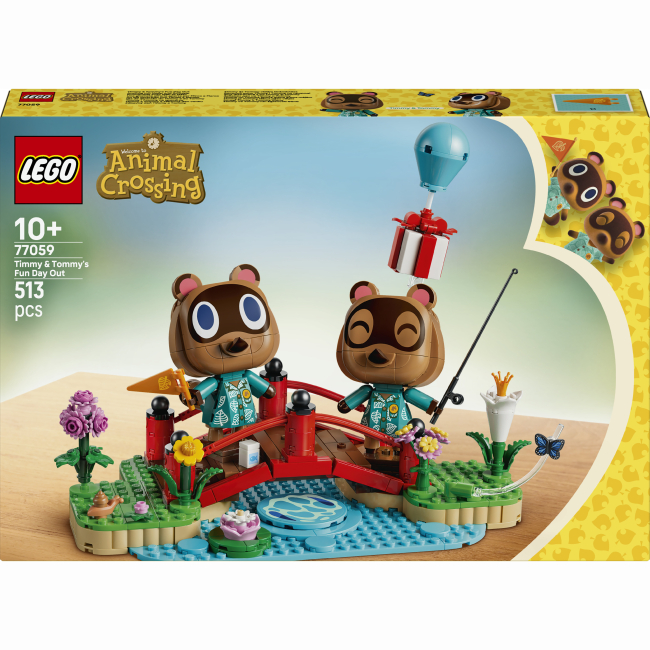 Конструктор LEGO Animal Crossing Веселий день Тіммі та Томмі (77059)