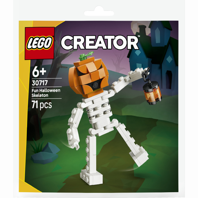 Конструкторы LEGO - Конструктор LEGO Creator Веселый скелет геловинской (30717)