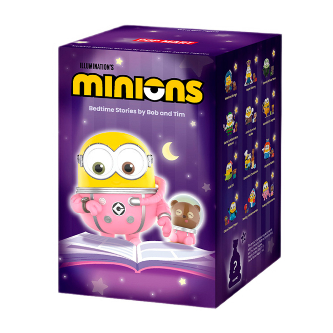 Фігурки персонажів - Фігурка-сюрприз Pop Mart Minions bedtime stories by Bob and Tim (MBBT-01)
