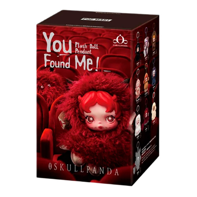 Брелоки - Брелок-сюрприз Pop Mart Skullpanda You Found Me! (SYFM-01)