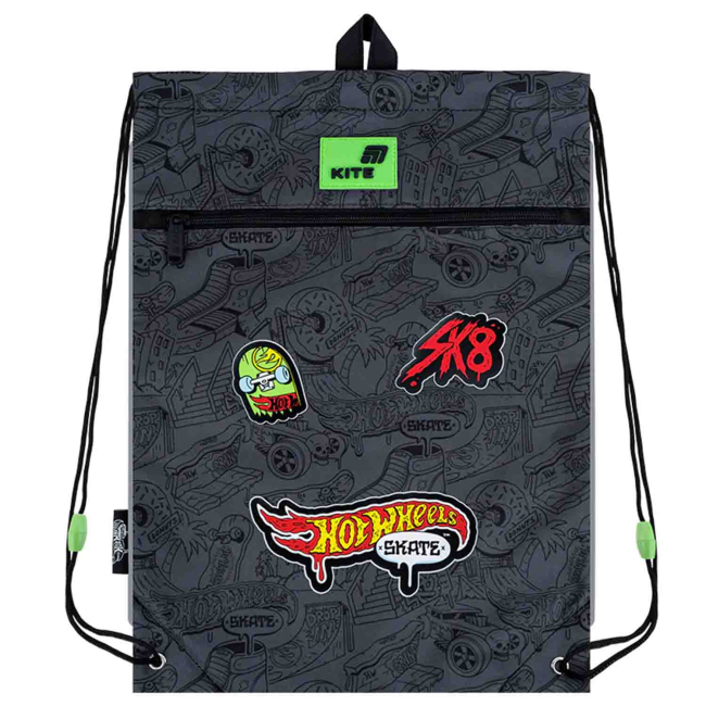 Рюкзаки и сумки - Сумка для обуви Kite Hot Wheels (HW26-601M-2)