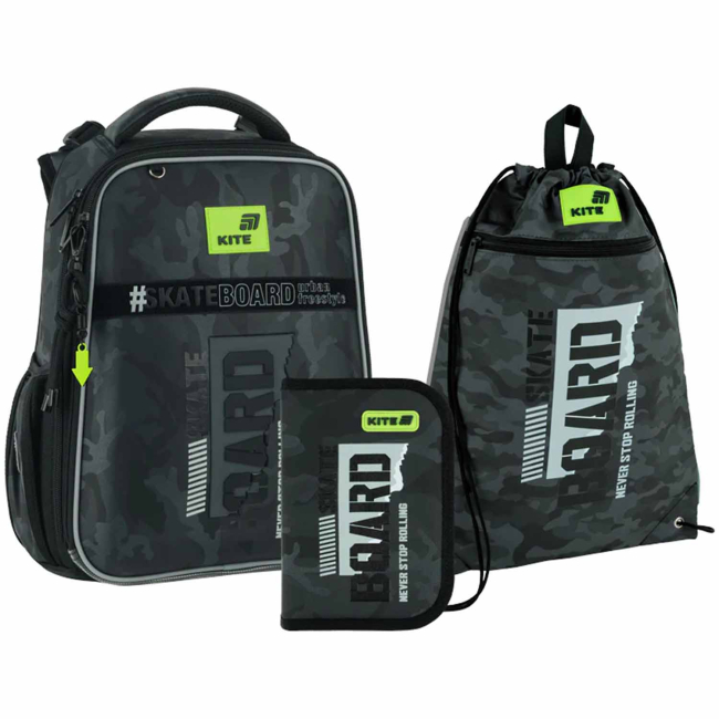 Рюкзаки и сумки - Школьный набор Kite Education SK8 Board (SET_K26-531M-2)