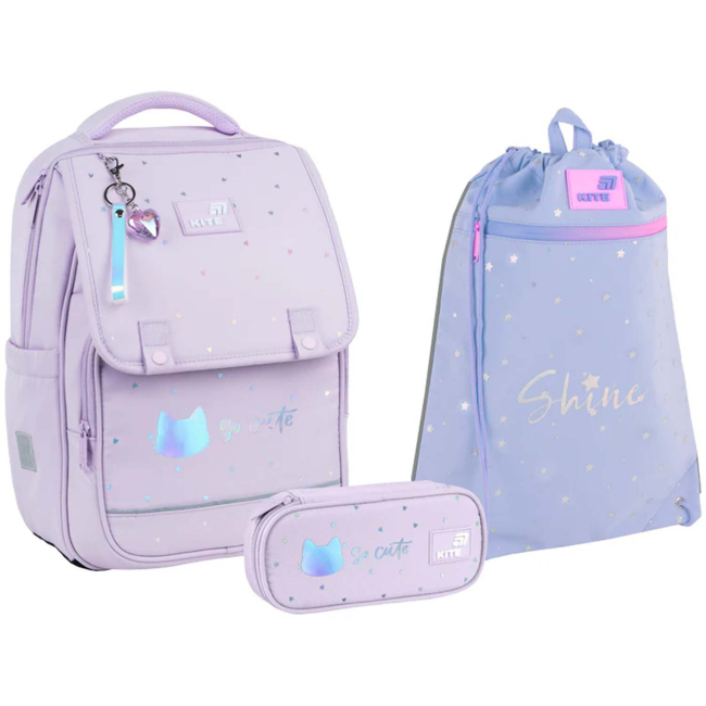 Рюкзаки та сумки - Шкільний набір Kite Education So cute (SET_K26-772M-1)