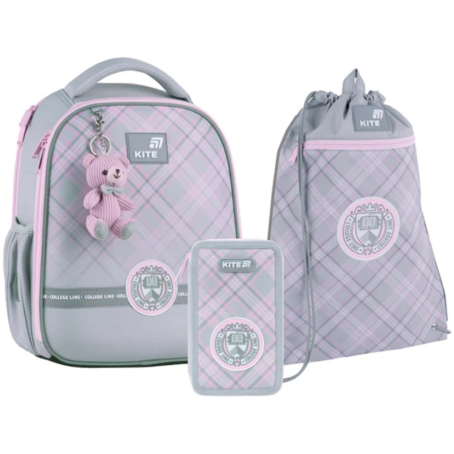 Рюкзаки и сумки - Школьный набор Kite Education College line (SET_K26-555S-1)