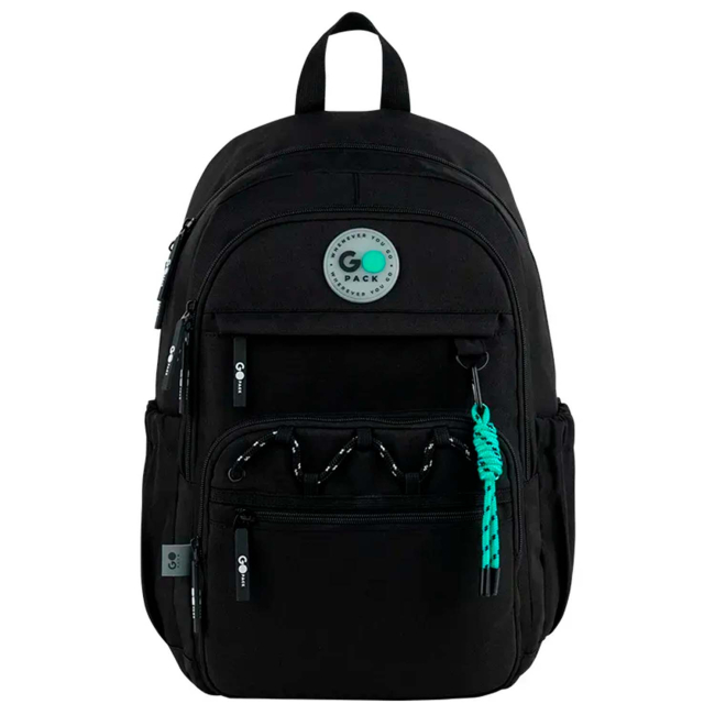Рюкзаки та сумки - Рюкзак GoPack Teens чорний (GO26-121L-4)