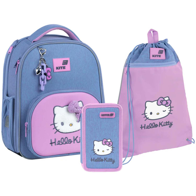 Рюкзаки та сумки - Шкільний набір Kite Education Hello Kitty (SET_HK26-556M)