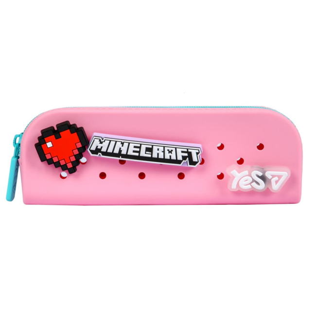 Пеналы и кошельки - Пенал Yes PHS-1 Minecraft Summer мягкий силиконовый (533843)