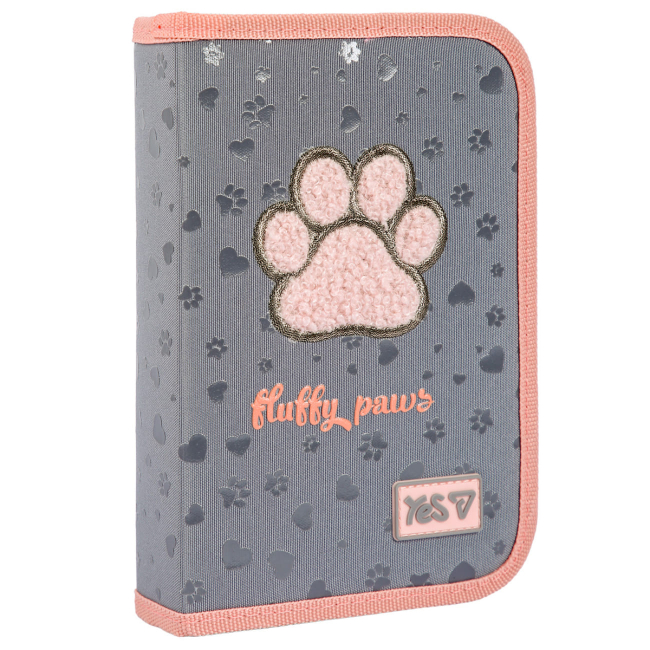 Пеналы и кошельки - ​Пенал Yes HP-02 Cute paws твердый одинарный без клапана (533866)