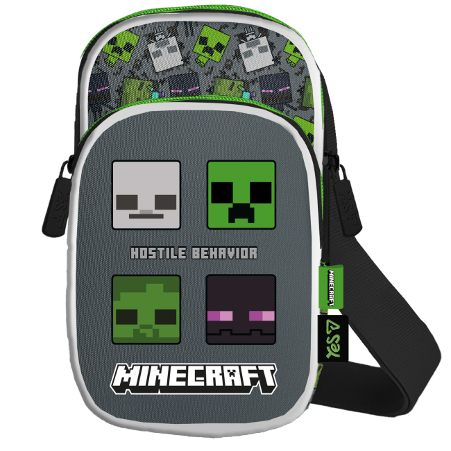 Рюкзаки та сумки - ​Сумка через плече Yes CBK-3 Minecraft Reality (550572)