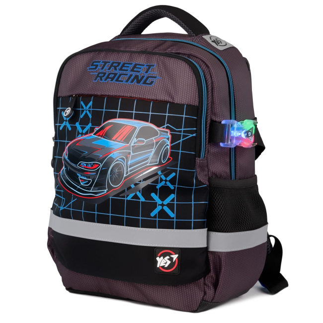 Рюкзаки и сумки - ​Рюкзак YES S-52 Ergo Street Racing (559569)