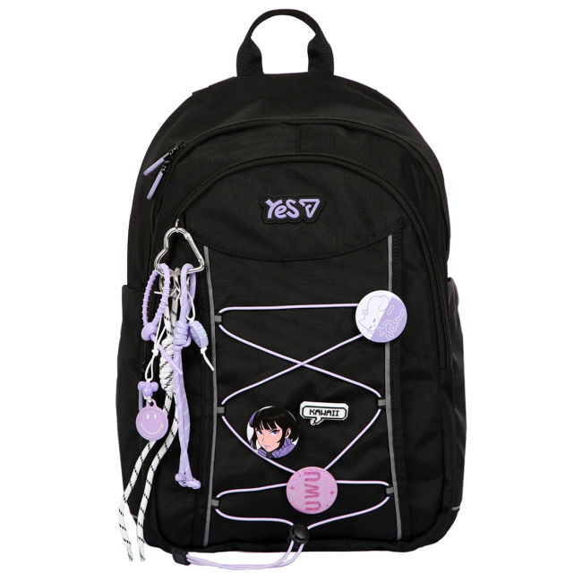 Рюкзаки и сумки - Рюкзак школьный Yes TS-60L Kawaii (550402)
