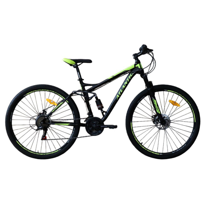 Велосипеды - Велосипед Atlantic Arkon NX 29'' L/19'' Black/Lime (5060948062855)