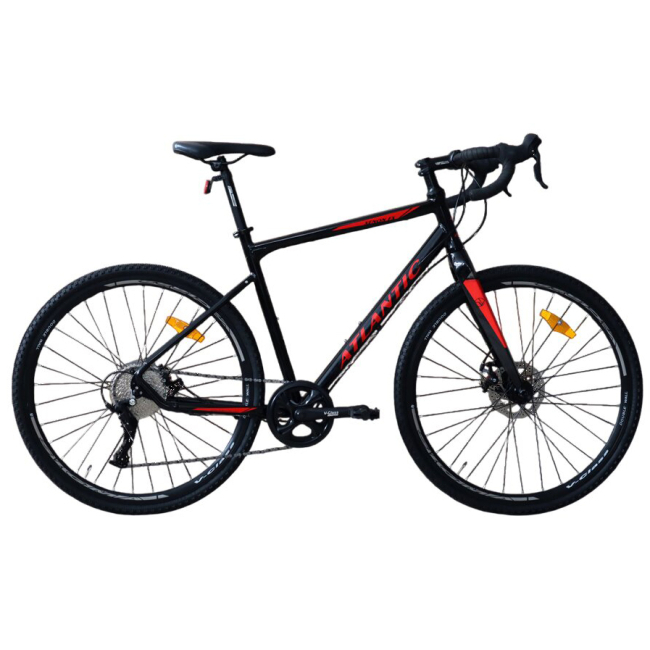 Велосипеды - Велосипед Atlantic Xenon FX 28'' L/21'' Black/Red (5060948062299)