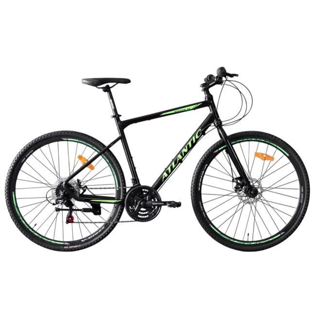 Велосипеды - Велосипед Atlantic Xyston NX 28'' L/21'' Black/Lime (5060948062312)