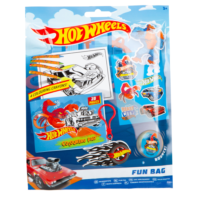 Товари для малювання - Набір для творчості та розваг Hot Wheels (60-0038)