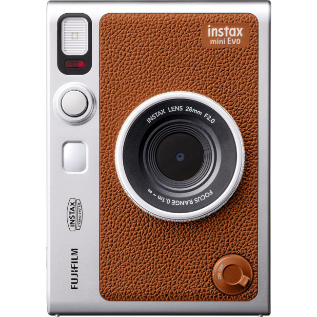 Фотоаппараты - Фотокамера мгновенной печати Fujifilm Instax Mini Evo Brown (16812508)