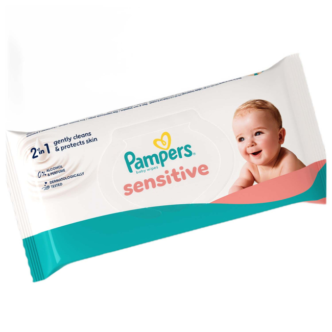Пеленки и салфетки - Влажные салфетки Pampers Earth 12x80 шт (8006530134668)