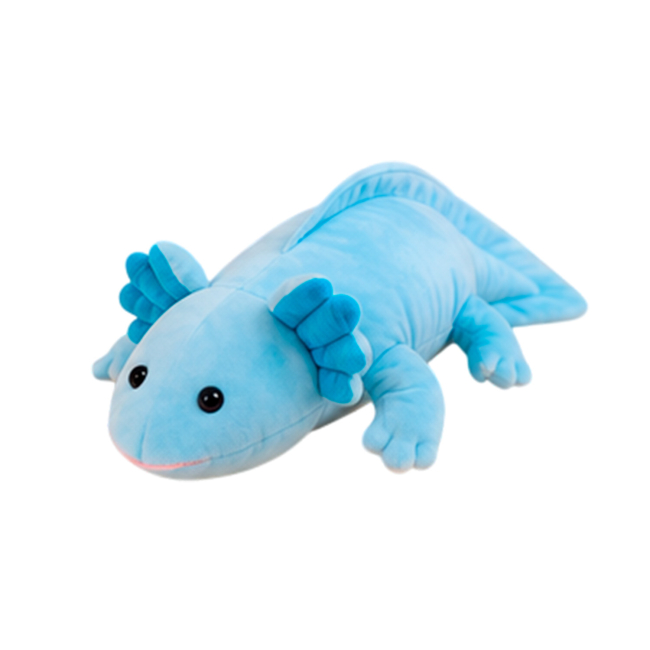 Мягкие животные - Мягкая игрушка MeriToys Аксолотль голубой 60 см (2050000336171)