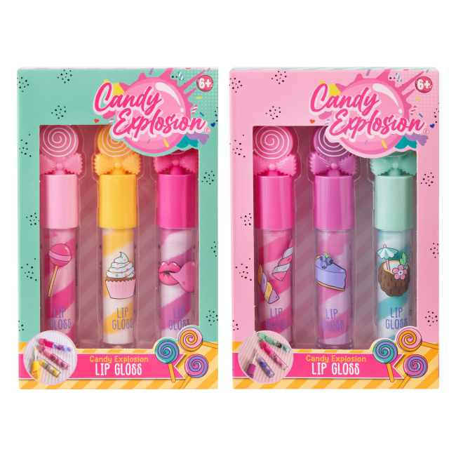 Косметика - Набор блесков для губ Creat it! Candy Леденцы в ассортименте (84809)