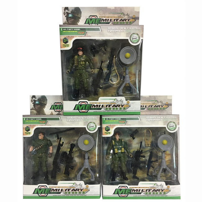 Фигурки человечков - Игровой набор DIY Toys Фигурка военного с оборудованием в ассортименте (CJ-2175143)